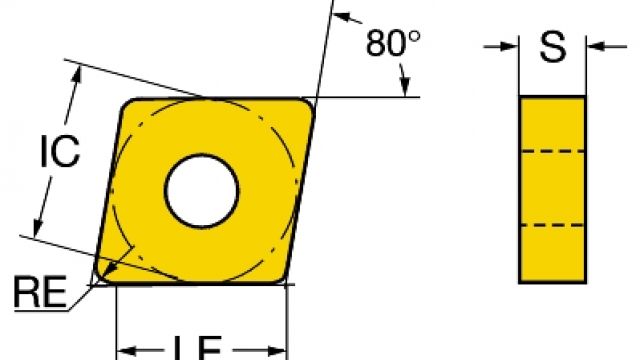 80度菱形車刀片CNMG120412-K