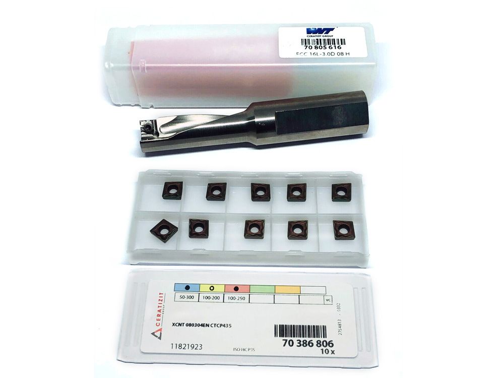 鋼件車(chē)削鉆削刀片XCNT 070304E